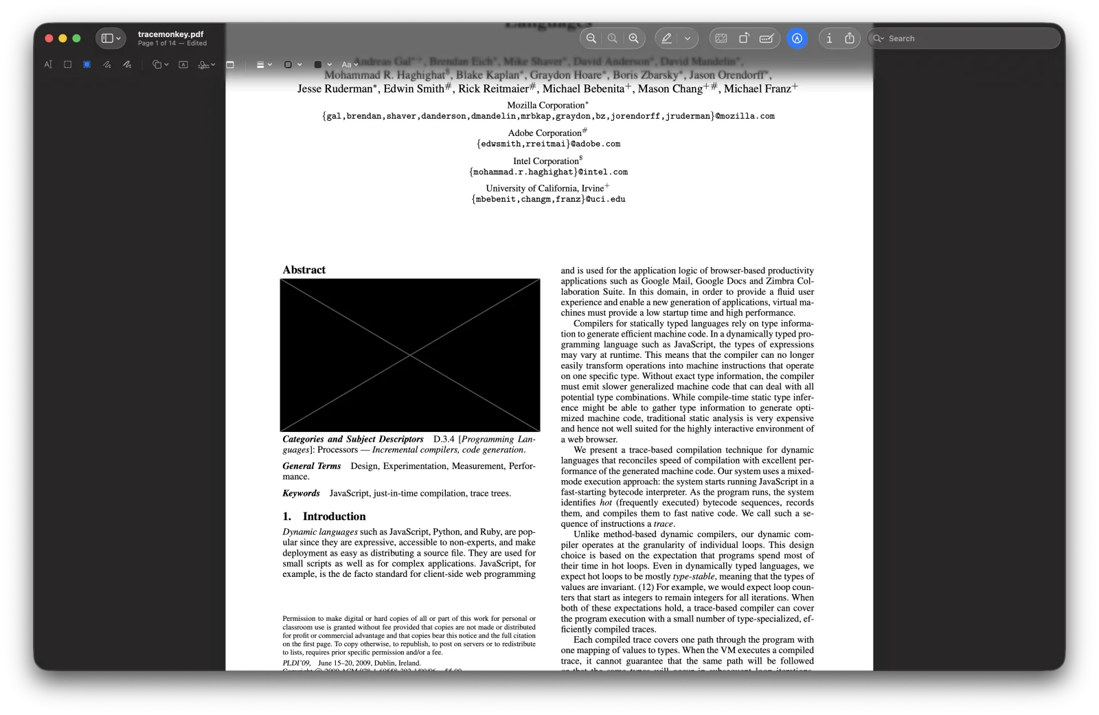 Preview's Redact tool covering sensitive text